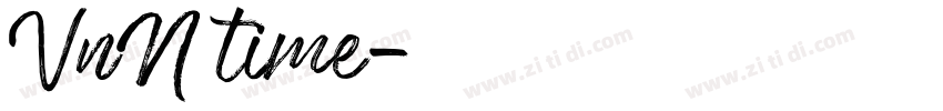 VnN time字体转换